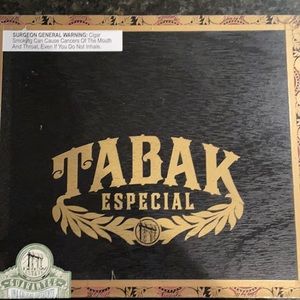 Tabak Especial Toro Negra 6*52 Wooden Cigar Box